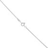 Tiffany & Co. 18ct White Gold 0.05ct Diamond Solitaire Pendant and Chain 16"
