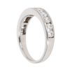 14ct White Gold 1.00ct Brilliant Cut Diamond Half Eternity Ring