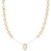 9ct Yellow Gold Rosary Beads with a Crucifix 32"