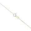 Children's 14ct Yellow Gold Cubic Zirconia Butterfly Heart Pendant And Chain 16"