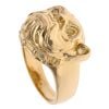 18ct Yellow Gold Dog Ring