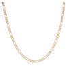 9ct Yellow Gold Figaro Chain 28"