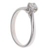 Platinum 0.25ct Brilliant Cut Diamond Solitaire Ring