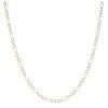 9ct Yellow Gold Figaro Chain 18"