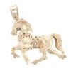 9ct Yellow Gold Horse Pendant