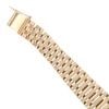 9ct Yellow Gold Fancy Bracelet 8"