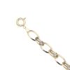 14ct Yellow And White Gold Fancy Bracelet 7.5"