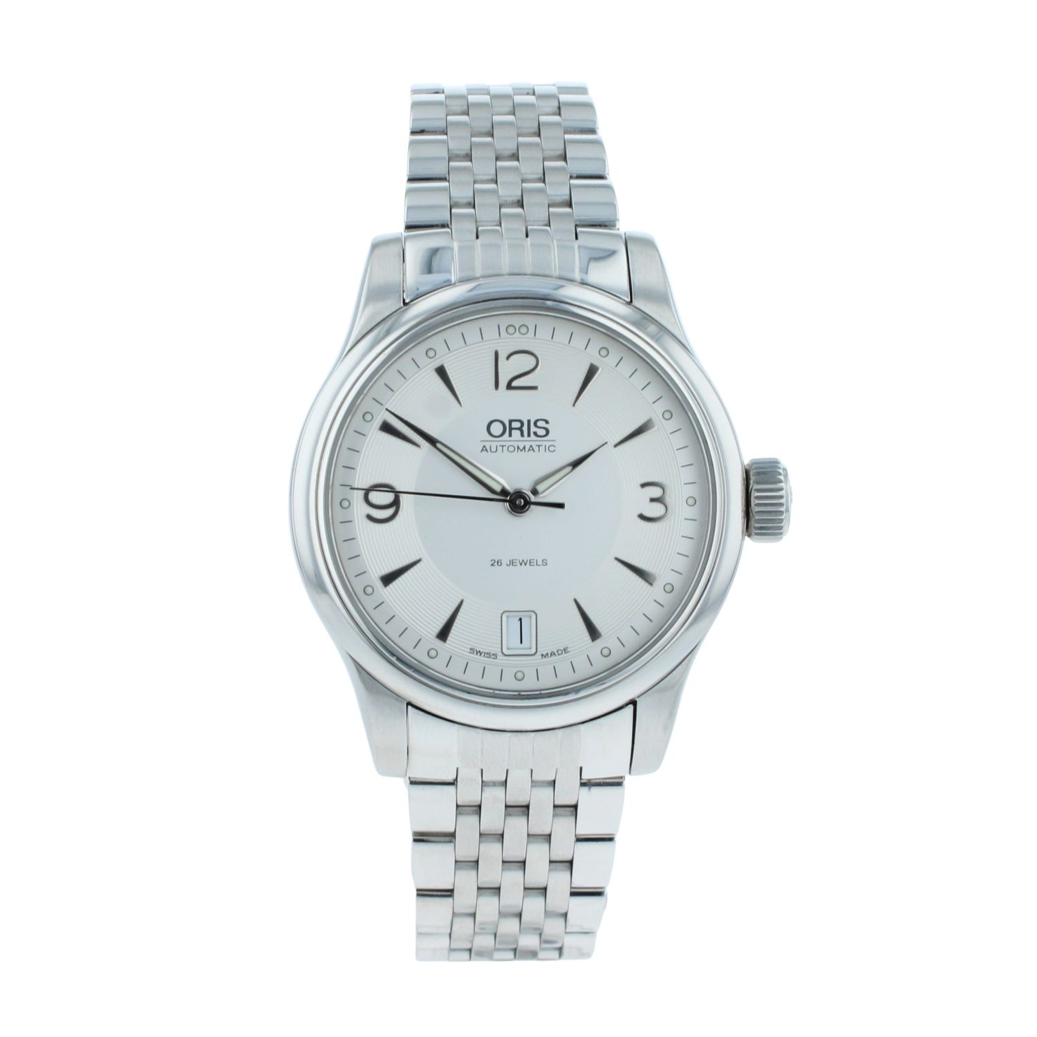 Oris Classic Date Pre Owned Watch Ref 7578 Ramsdens Jewellery