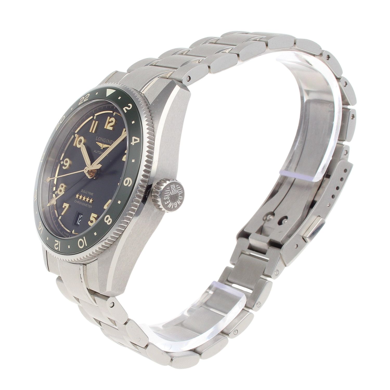 Longines Spirit Zulu Time Pre Owned Watch Ref L3.802.4 Ramsdens Jewellery