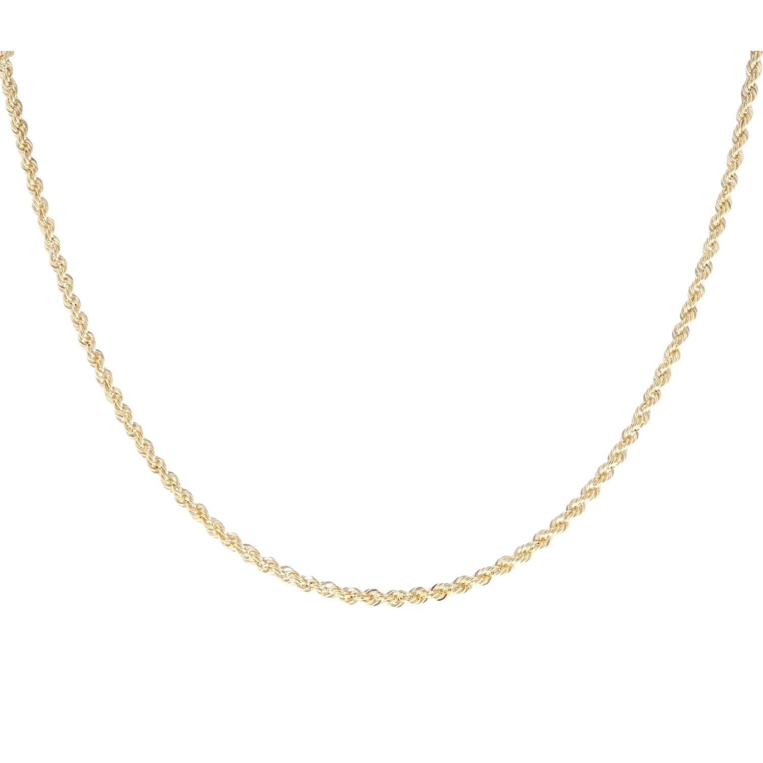 Kids Rope Chain 14ct Yellow Gold Children's Rope Chain 14