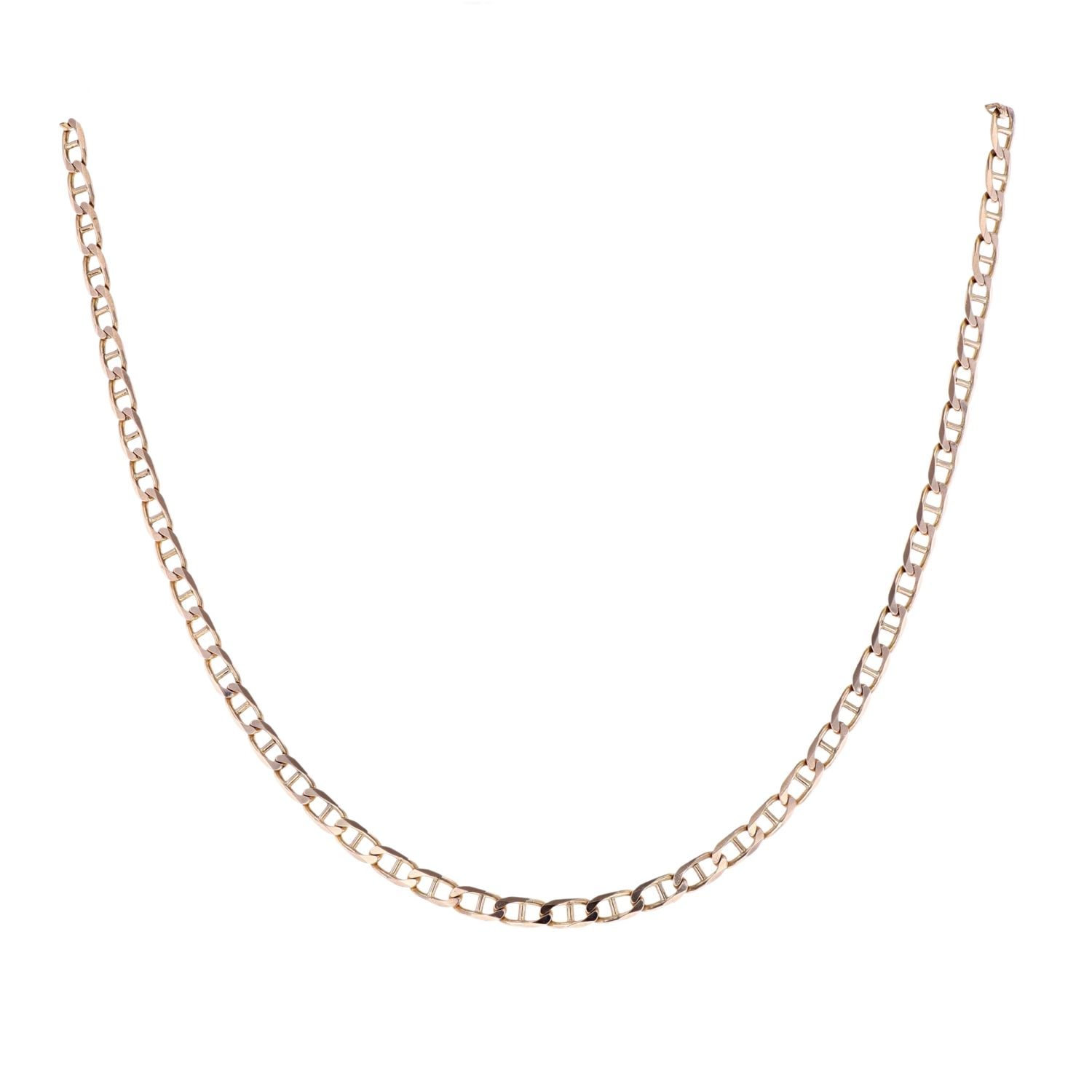 9ct Yellow Gold Anchor Chain 16