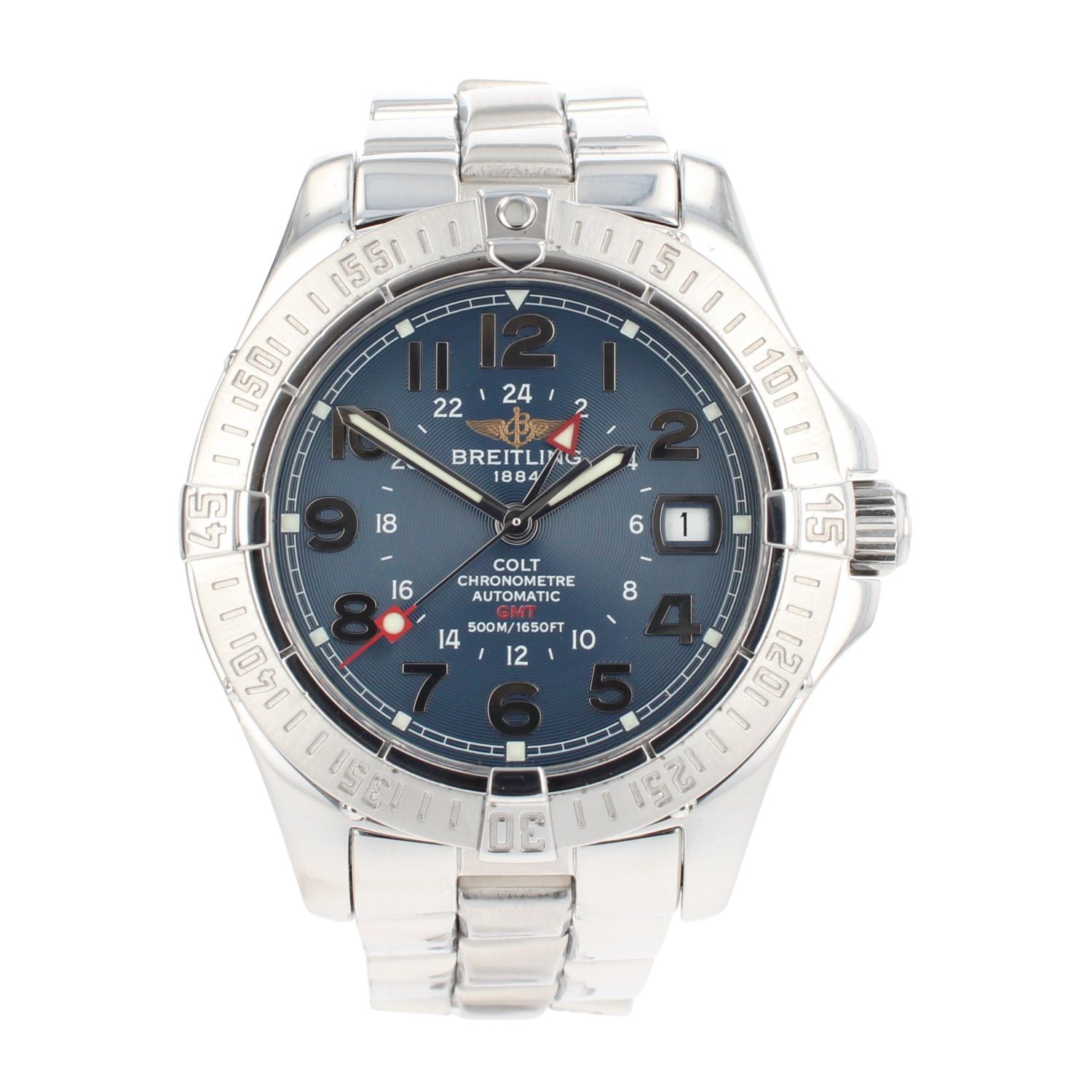 Breitling Colt GMT Pre Owned Watch Ref A32350 Ramsdens Jewellery