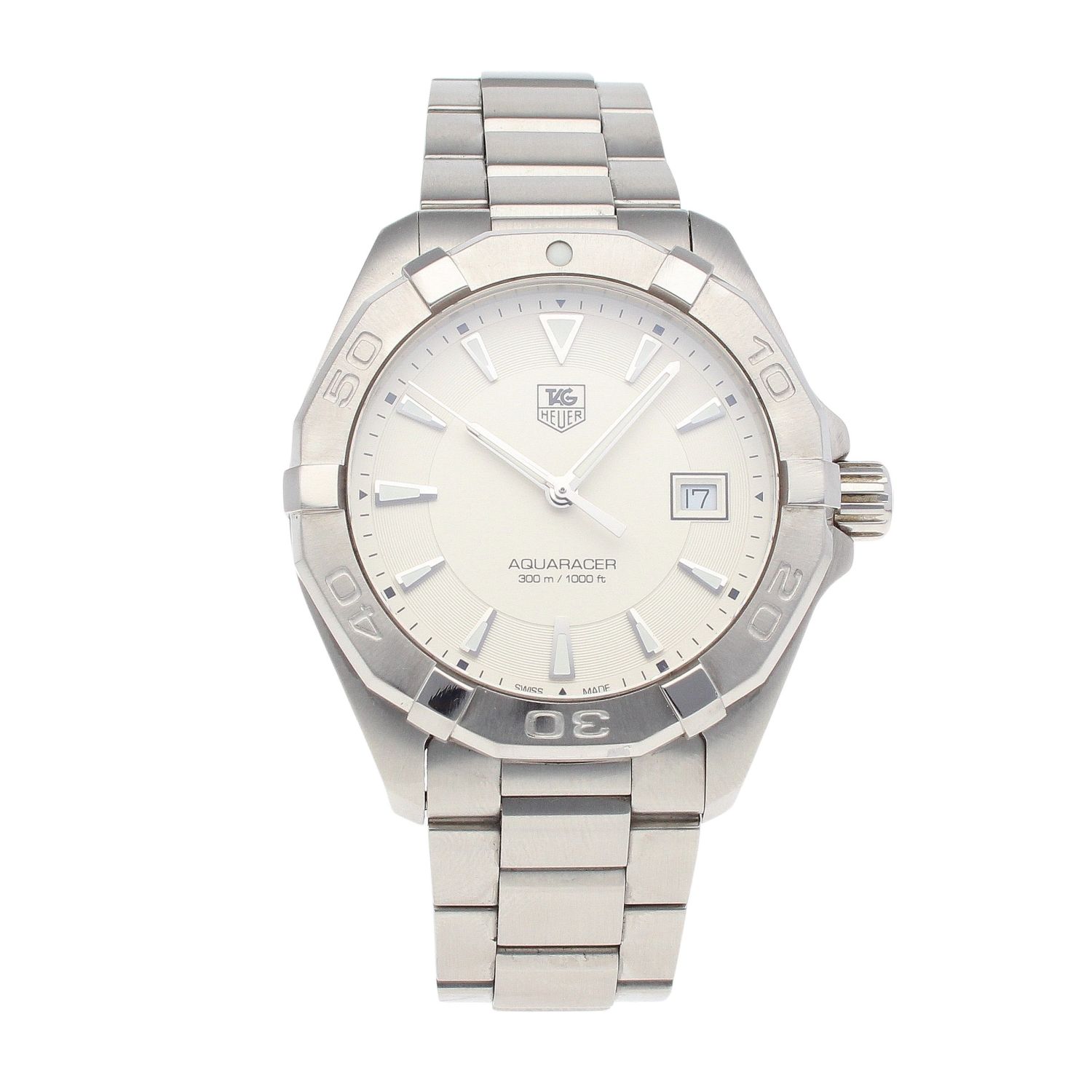 Tag Heuer Aquaracer Pre Owned Watch Ref WAY1111 Ramsdens Jewellery