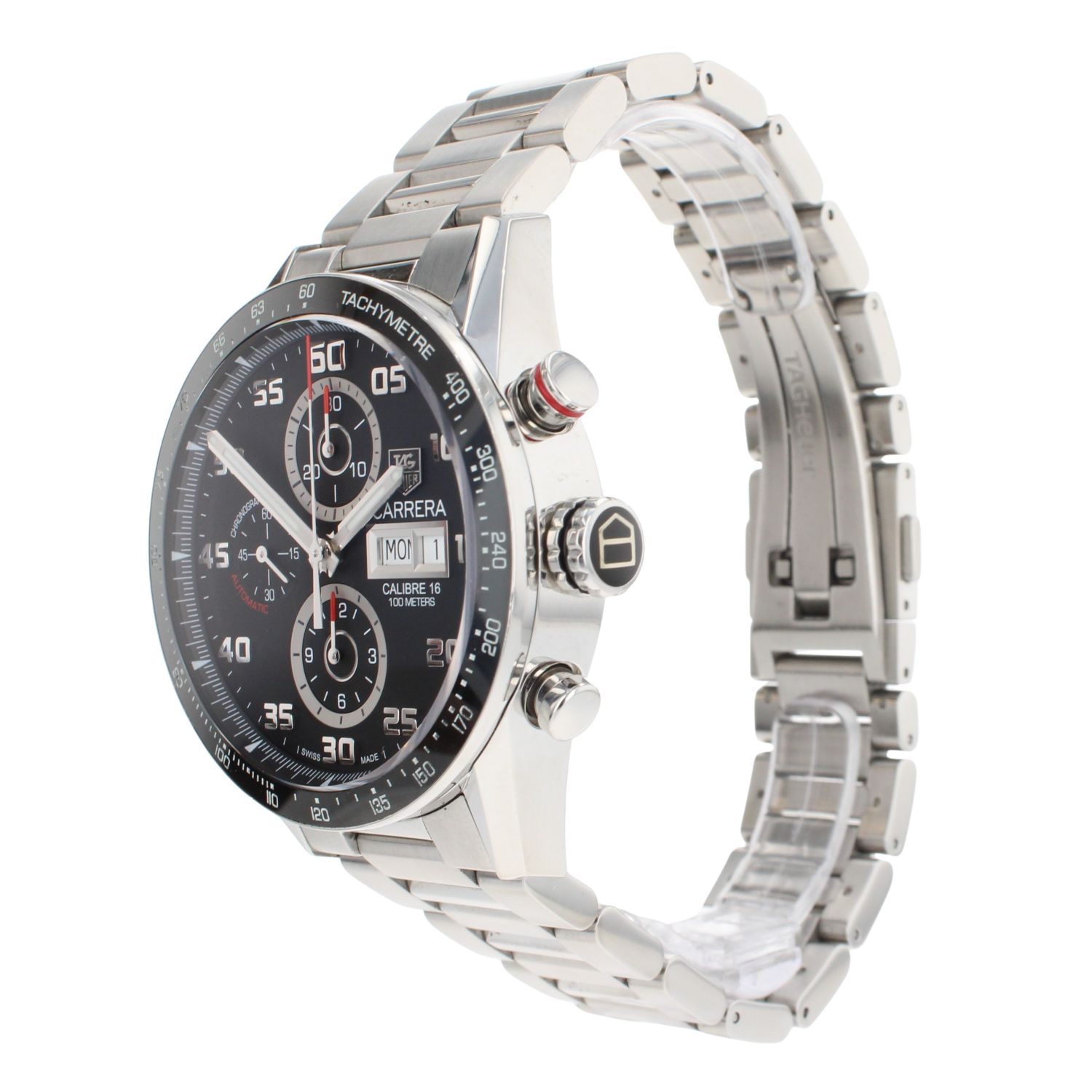 Tag Heuer Carrera Pre Owned Watch Ref CV2A1R Ramsdens Jewellery