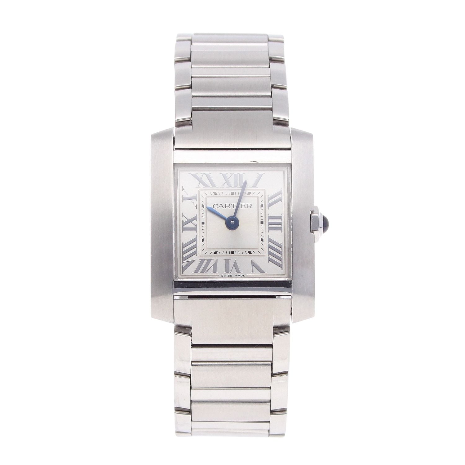 Cartier Tank Francaise Pre Owned Watch Ref 4472 Ramsdens Jewellery