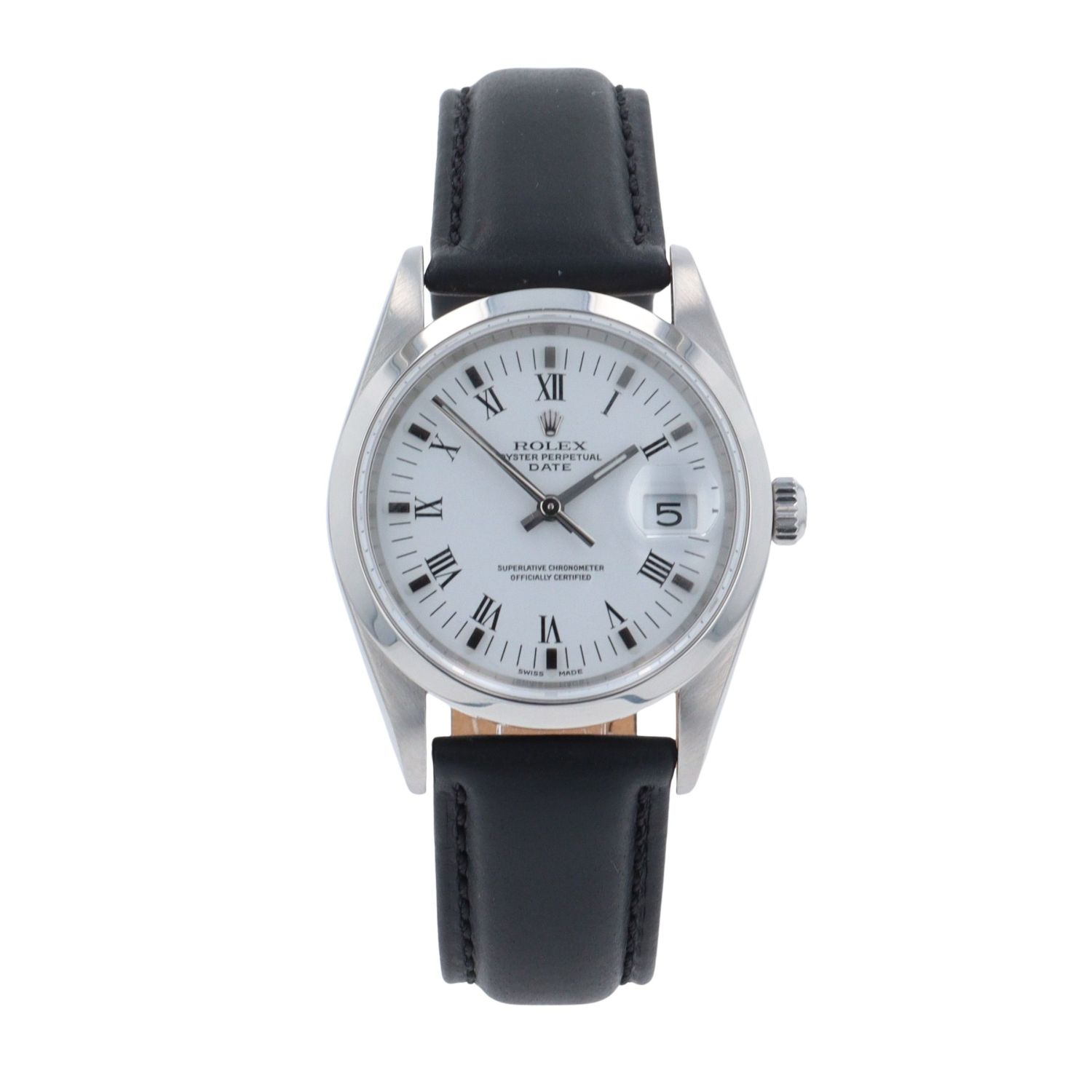 Rolex Oyster Perpetual Date Pre Owned Watch Ref 14200 | Ramsdens Jewellery
