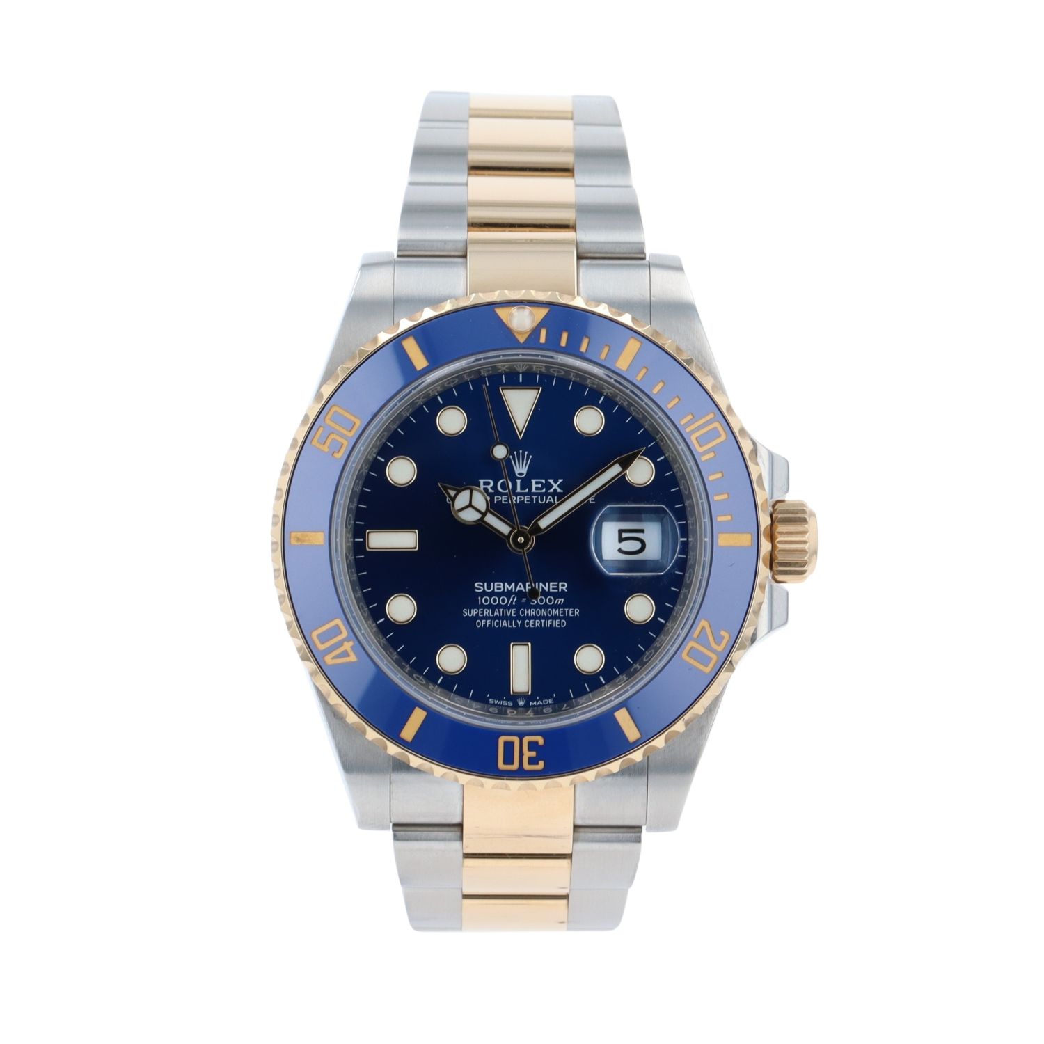 Rolex Submariner 'Bluesy' Pre Owned Watch Ref 126613LB Ramsdens