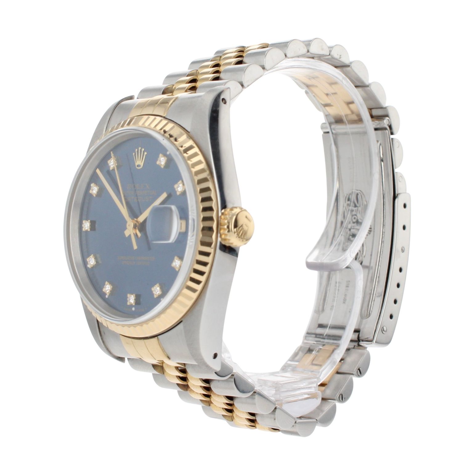 Rolex Datejust Pre Owned Watch Ref 16233 Ramsdens Jewellery