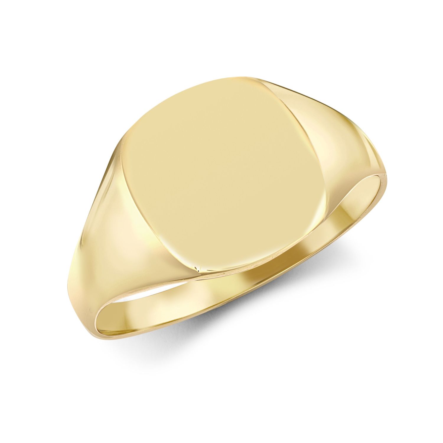 9ct Yellow Gold Signet Ring RAMSJRN136 Ramsdens Jewellery