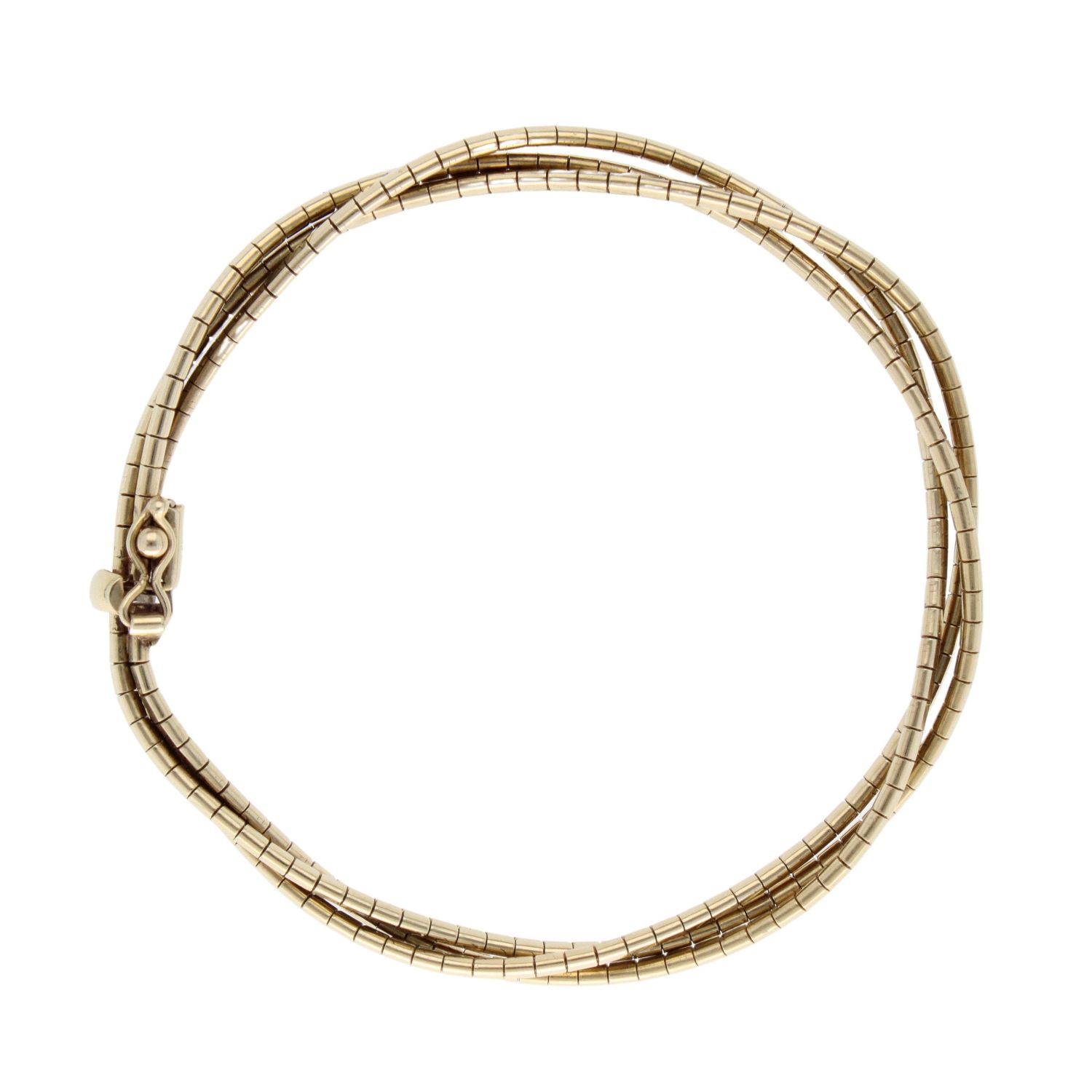 9ct Yellow Gold Twist Bracelet Ramsdens Jewellery