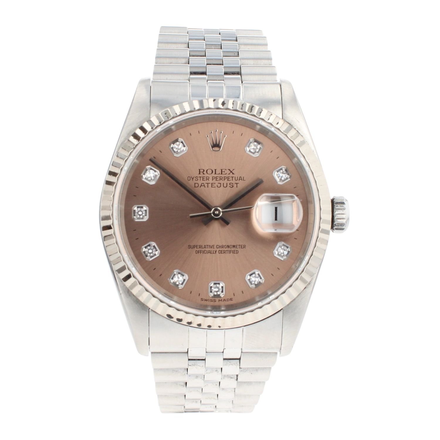 ドルトンバーズレム英国 Rolex Datejust Pre Owned Watch Ref 16234 | Ramsdens Jewellery