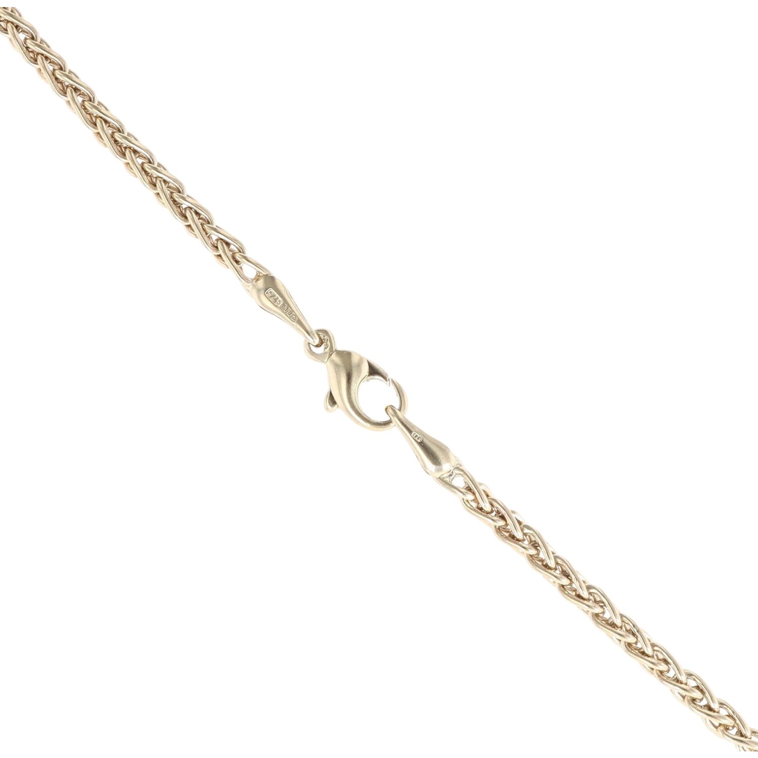14k Yellow Gold Light Weight Wheat Chain (3.20 mm)