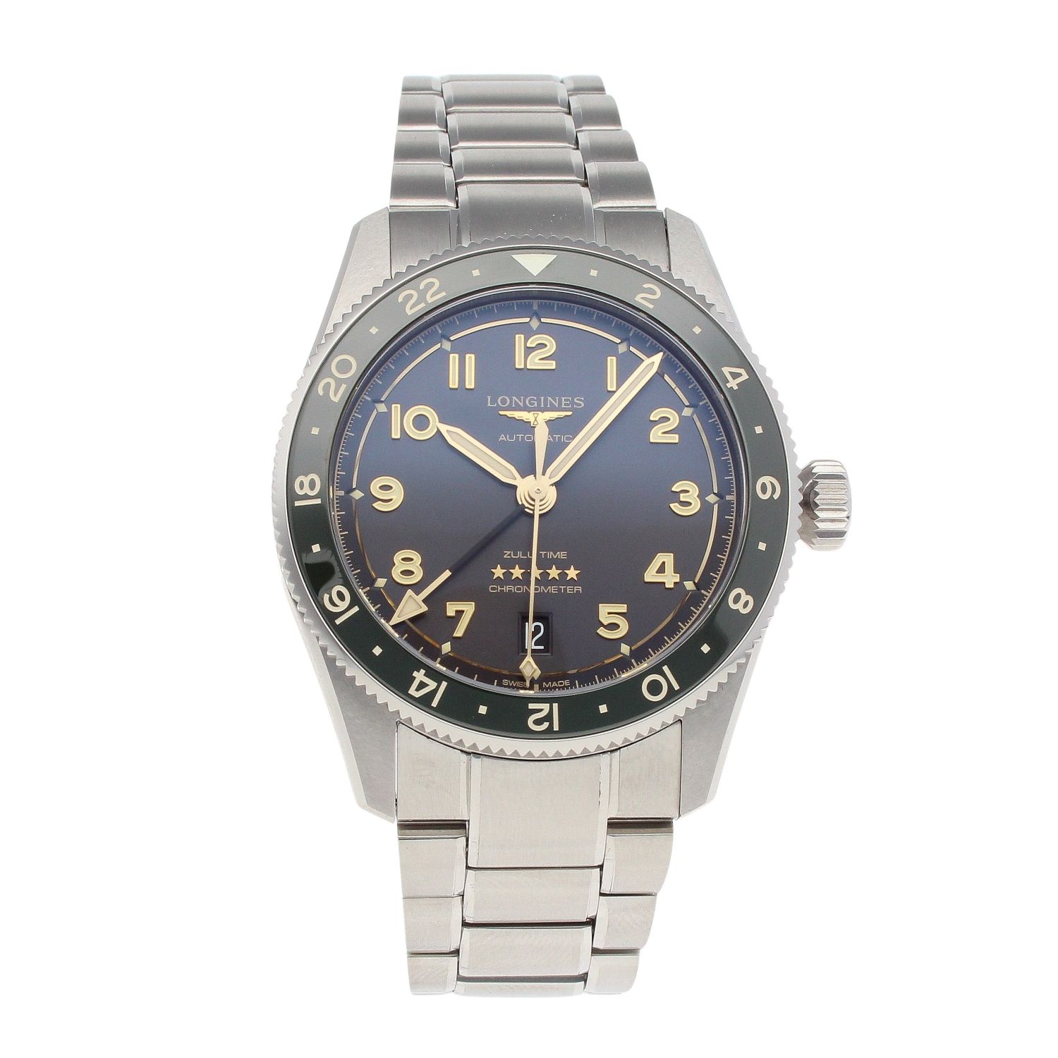 Longines Spirit Zulu Time Pre Owned Watch Ref L3.802.4 Ramsdens Jewellery