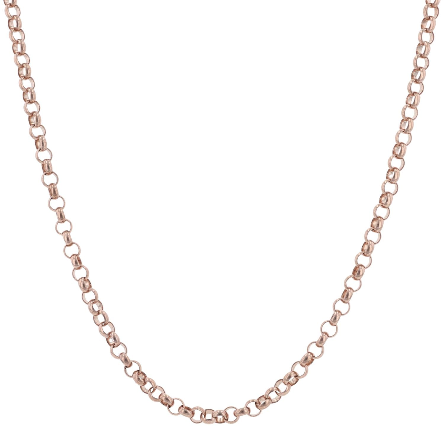 Rose Gold Belcher Chain Prouds Gold Chains Belcher Chain 30 Rose