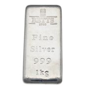 Silver 1Kg Betts Ingot