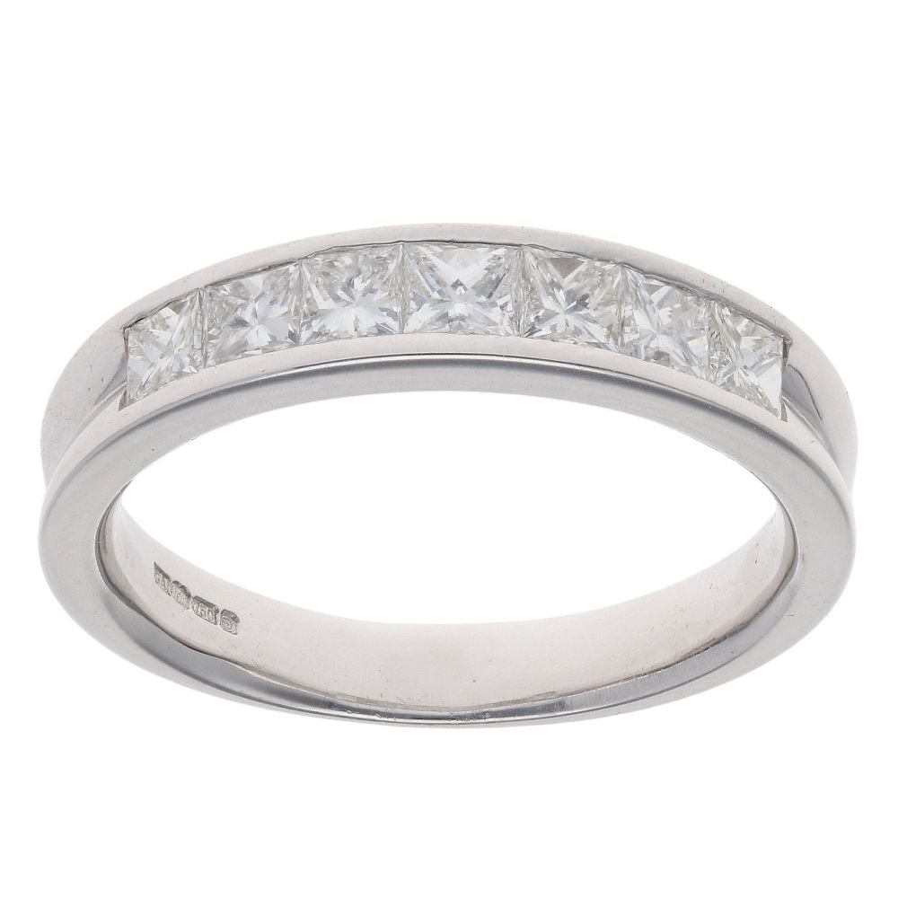 18ct White Gold 1.00ct Diamond Eternity Ring