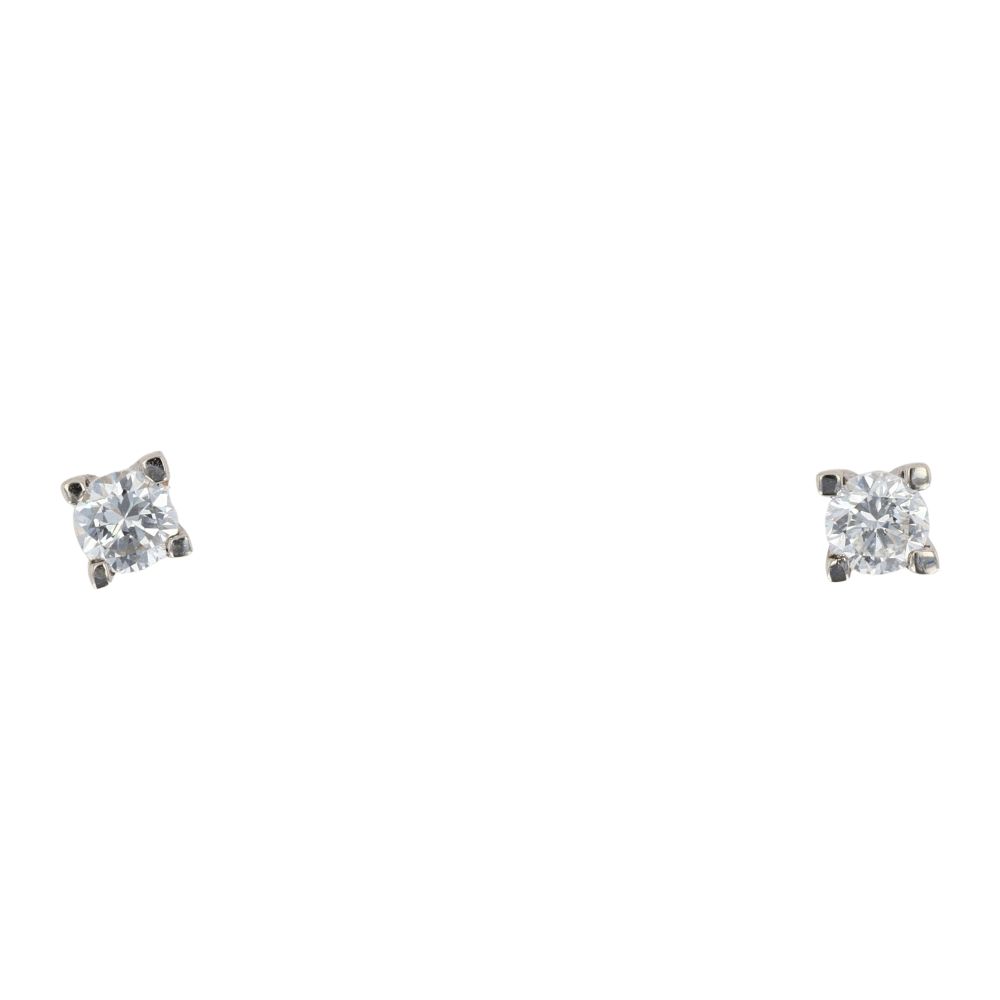 9ct Yellow Gold 0.08ct Diamond Stud Earrings