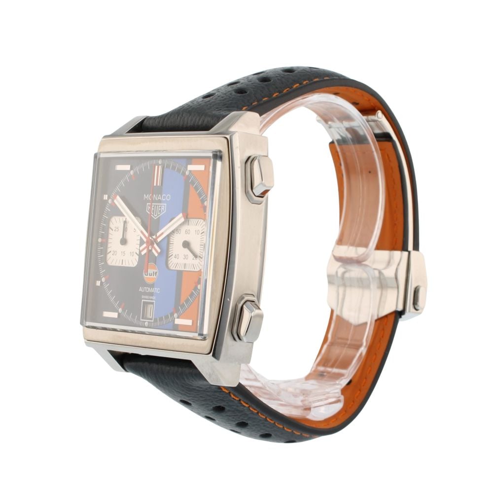 Tag Heuer Monaco 'Gulf' Pre Owned Watch Ref CAW211R