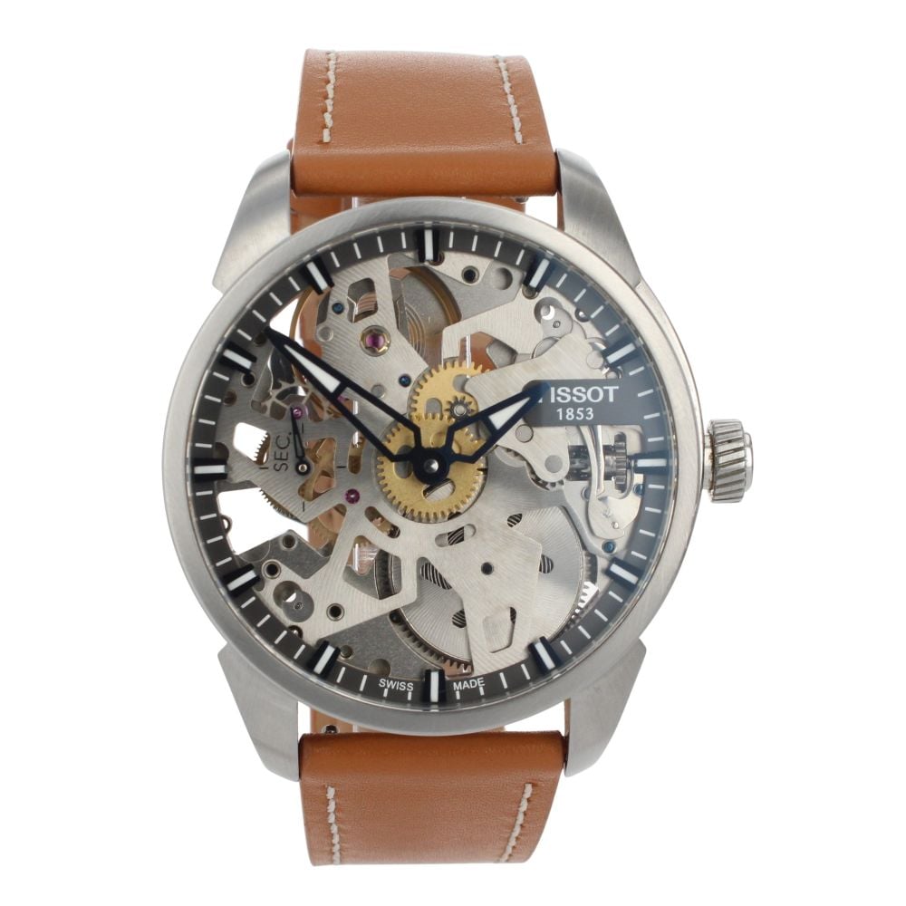 Tissot Complication Squelette Pre Owned Watch Ref T070406