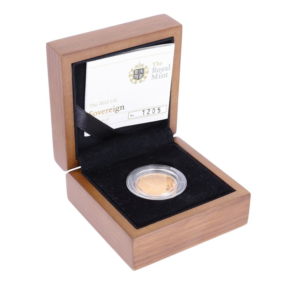 2012 Elizabeth II Full Sovereign Coin
