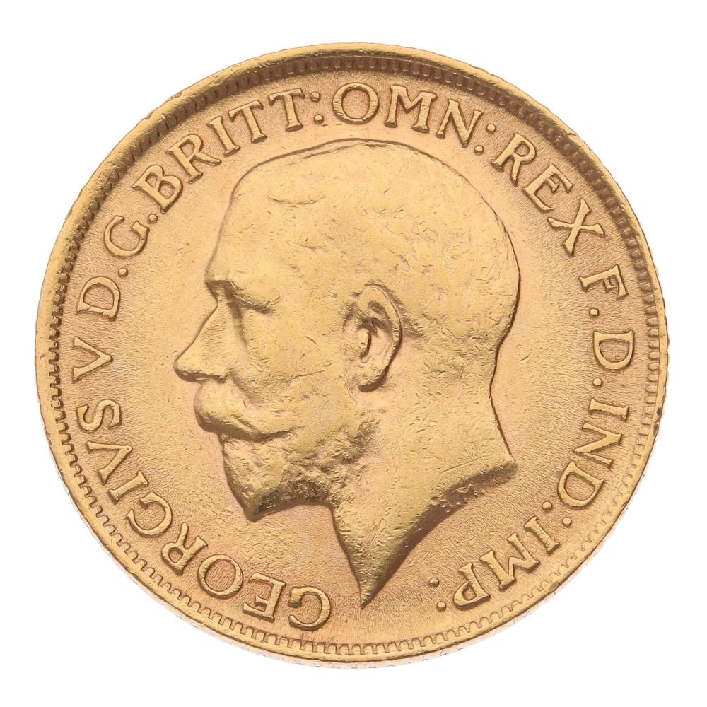 1912 George V Full Sovereign Coin