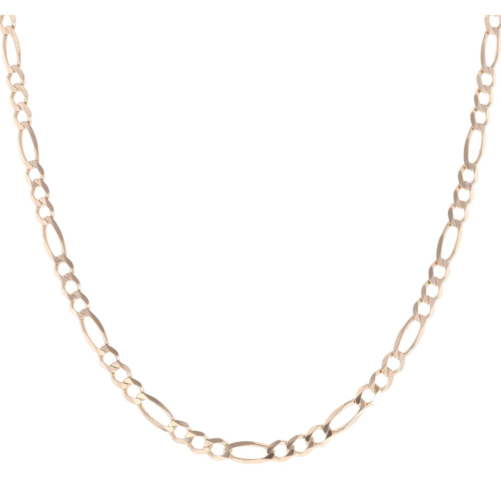9ct Yellow Gold Figaro Chain 20"