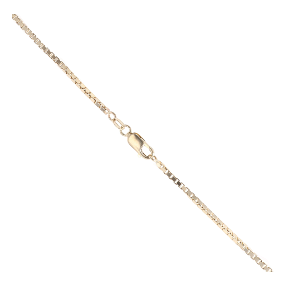 9ct Yellow Gold Box Chain 18"