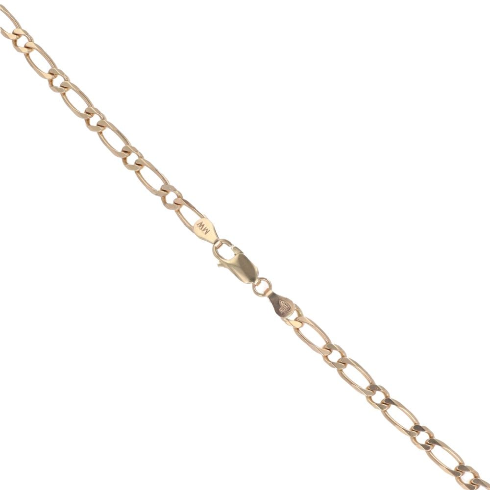 9ct Yellow Gold Fancy Chain 22"