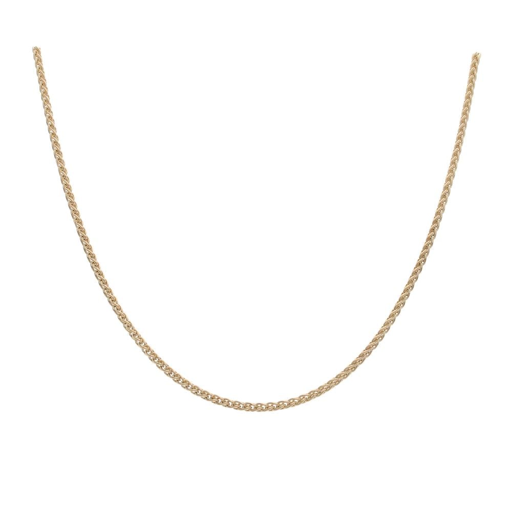 9ct Yellow Gold Wheat Chain 20"