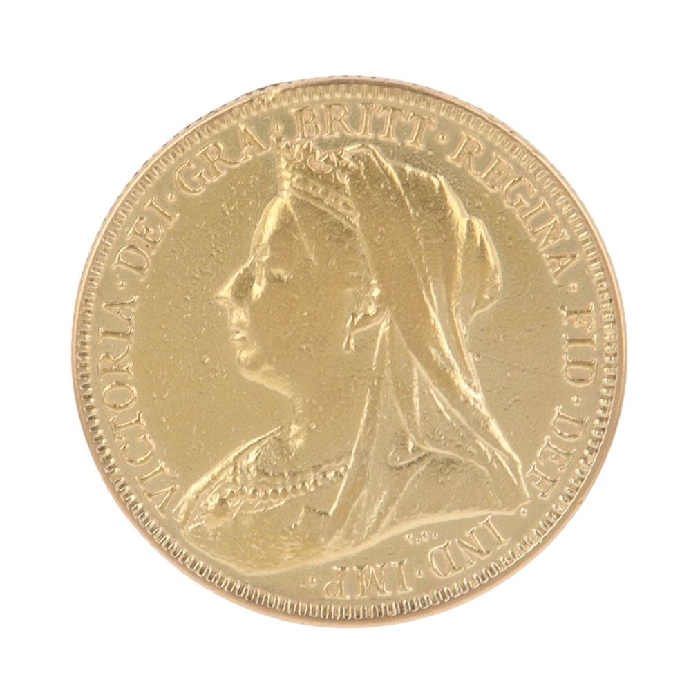 1894 Victoria Full Sovereign Coin