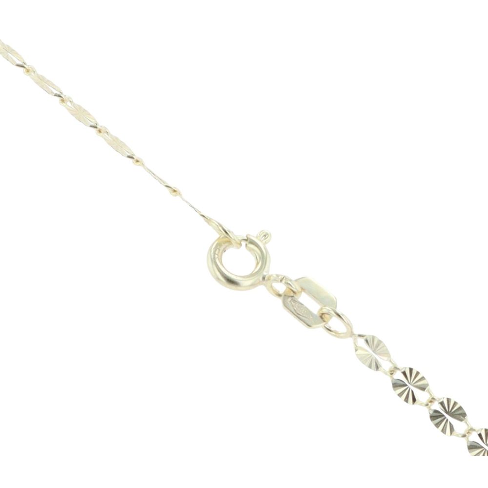 9ct Yellow Gold Starburst Fancy Chain 16"