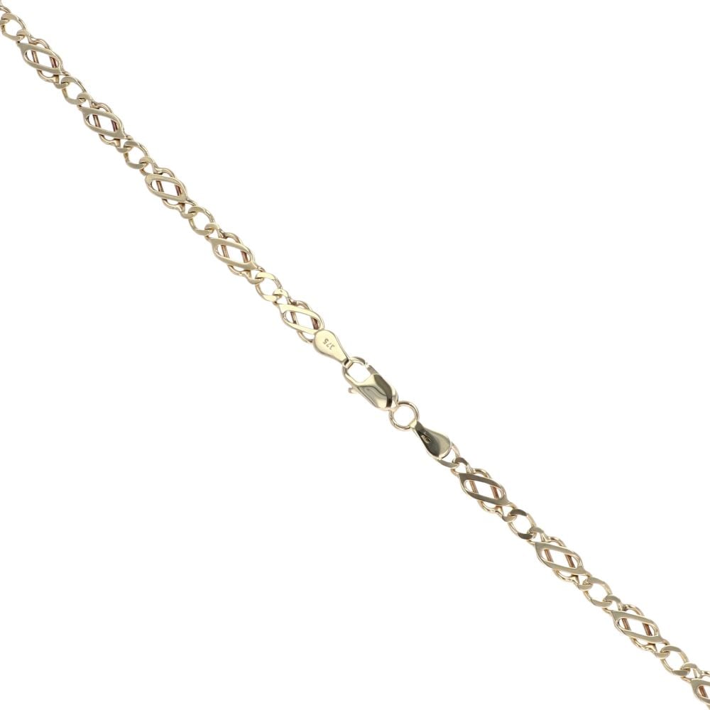 9ct Yellow Gold Fancy Chain 24"