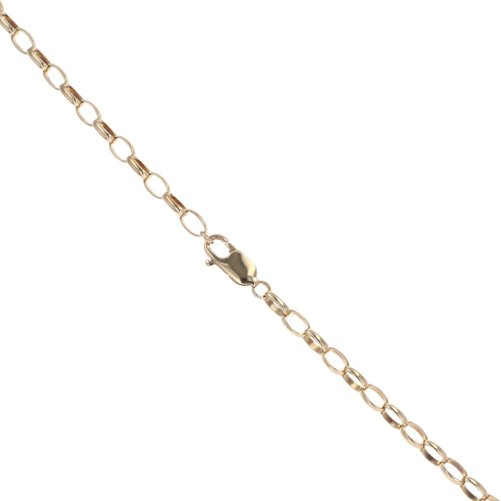 9ct Yellow Gold Belcher Chain 24"