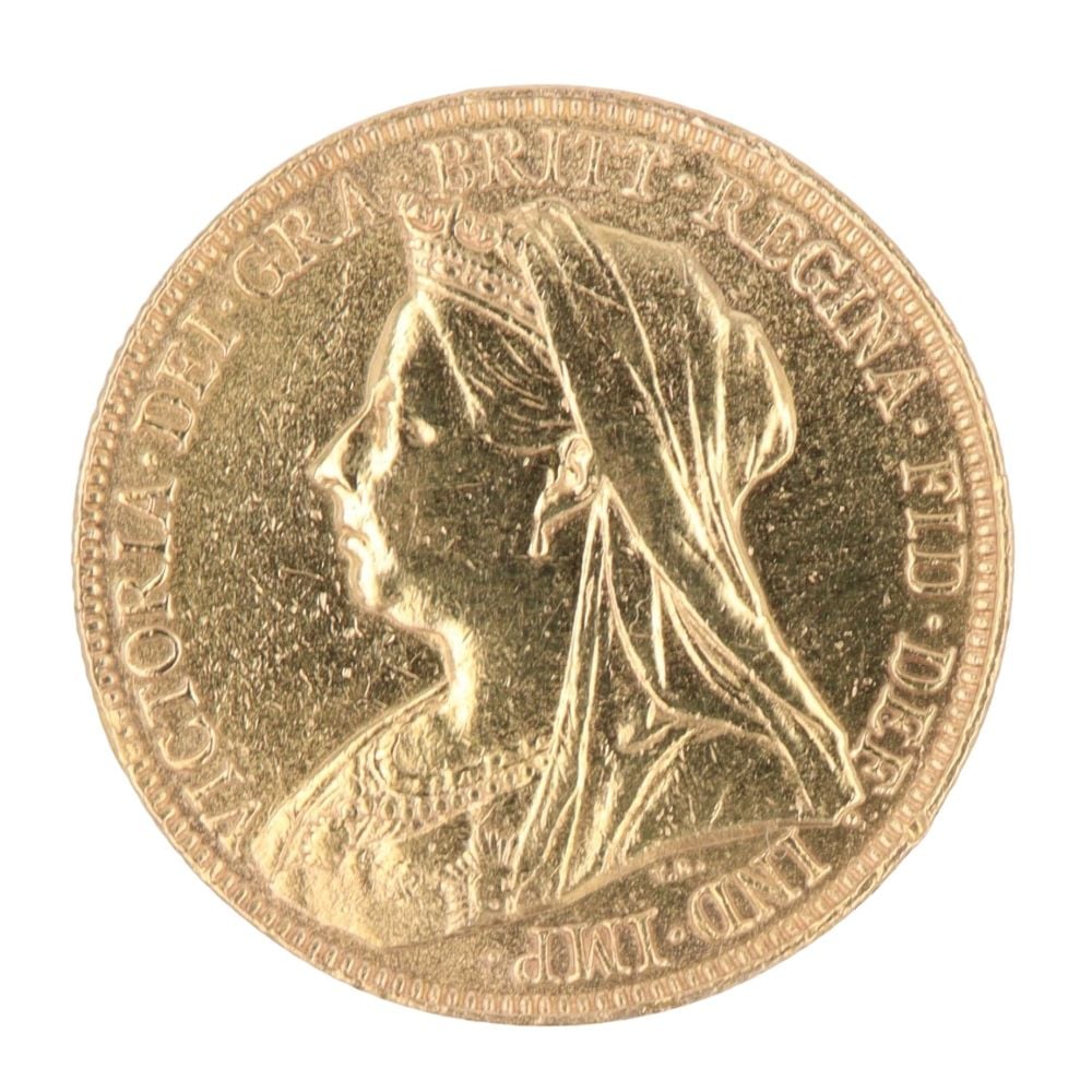 1898 Victoria Full Sovereign Coin