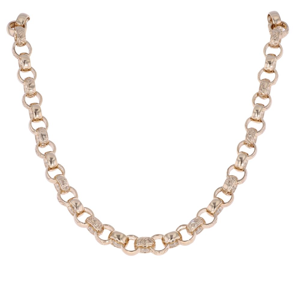 Genuine 9ct 9k Yellow Gold Belcher Chain Necklace 70cm 3.94grams