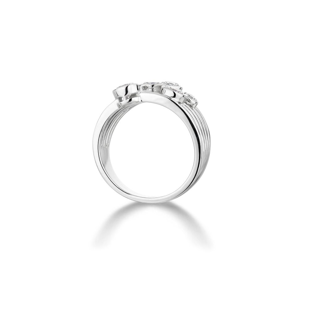 9ct White Gold 1.00ct Diamond Ring