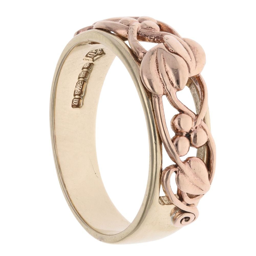 9ct Yellow And Rose Gold Clogau Tree Of Life Ring