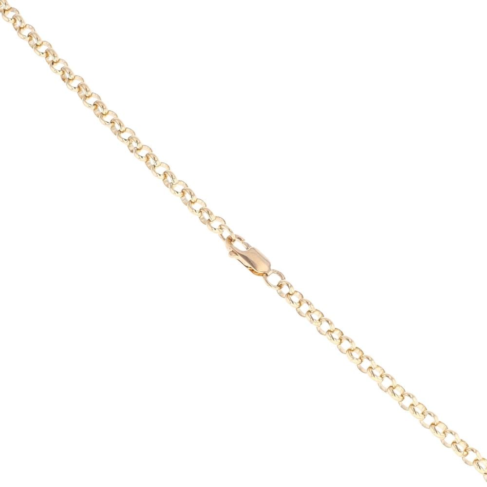 9ct Yellow Gold Belcher Chain 24"