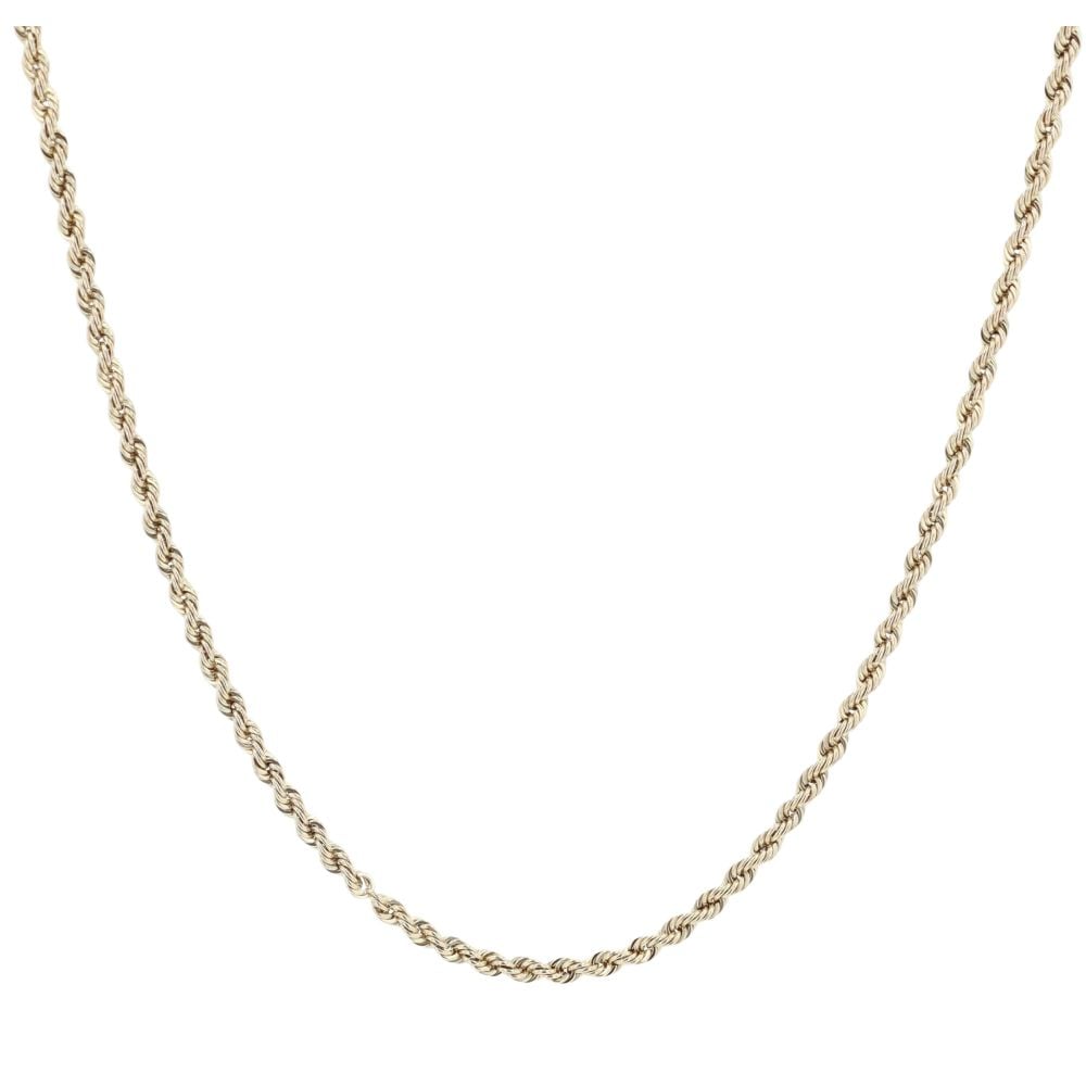 9ct Yellow Gold Rope Chain 16"