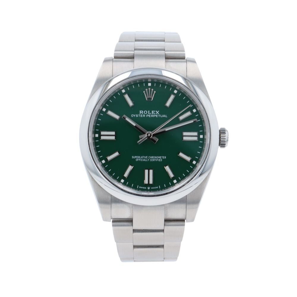 Rolex Oyster Perpetual Pre Owned Watch Ref 124300